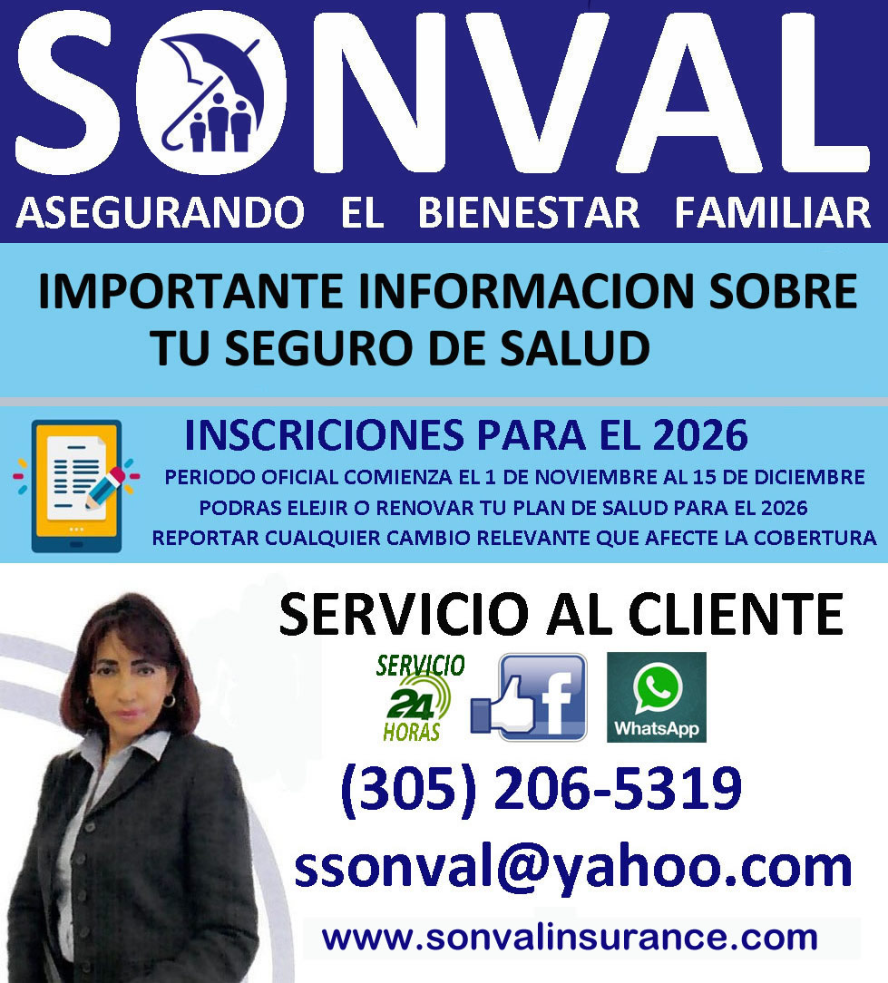 Flier de Sonval Insurance